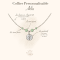 Collier "Aélis" - Personnalisable